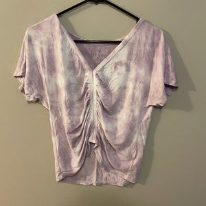 American eagle purple top
